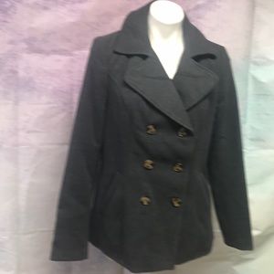 Bongo peacoat double breasted grey. Large